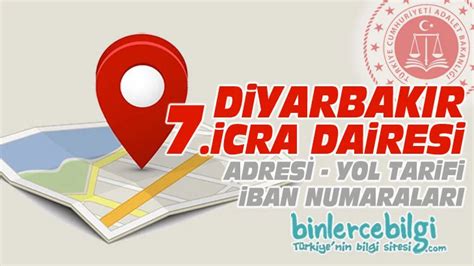 Diyarbakır 7 icra müdürlüğü telefon numarası